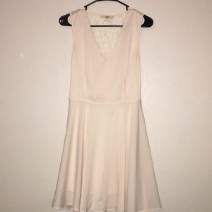 Blush cocktail dress